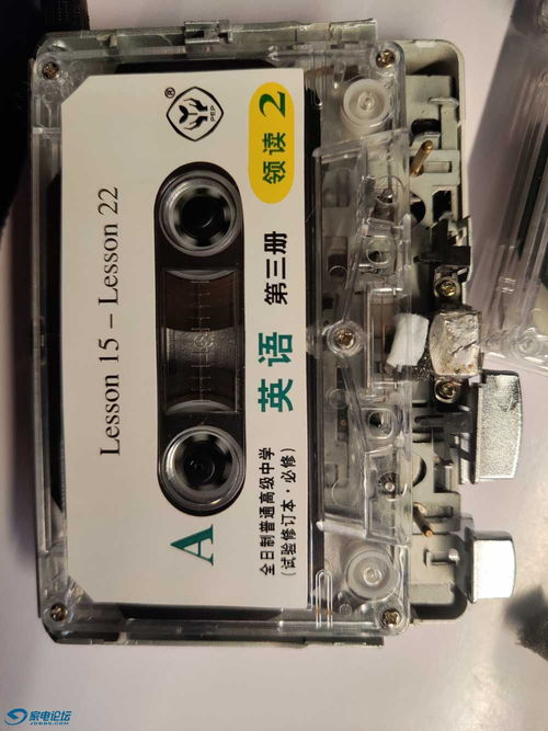 用废旧随身听做的自动磁带请洗机,效果还不错